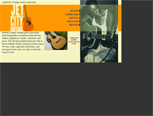 Tablet Screenshot of jetcityguitars.com